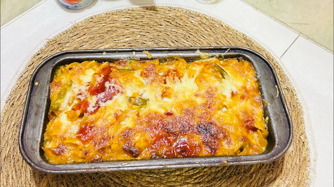 Oven baked chicken pasta recipe| Restaurants style baked pasta| chicken pasta|