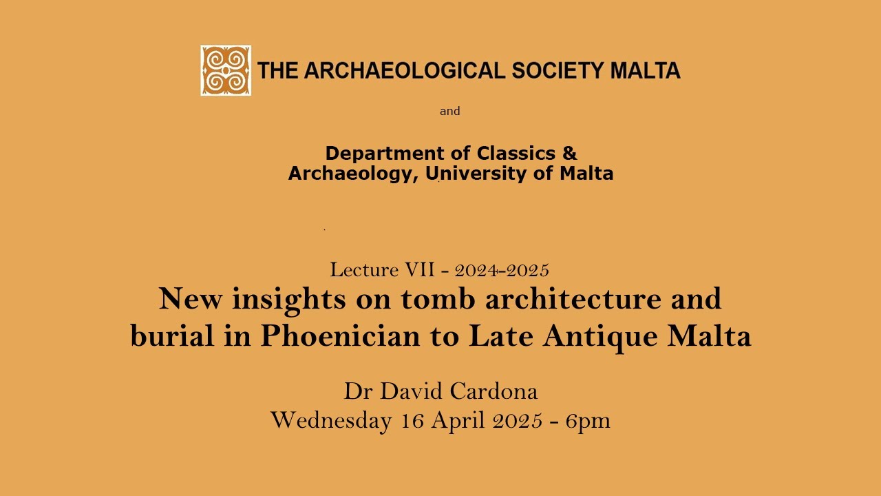 New insights on tomb architecture and burial in Phoenician to Late Antique Malta