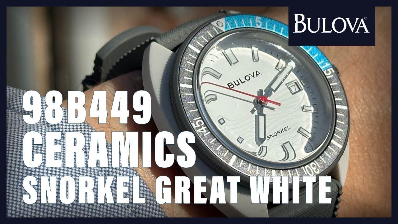 Unboxing The New Bulova Snorkel Great White 98B449