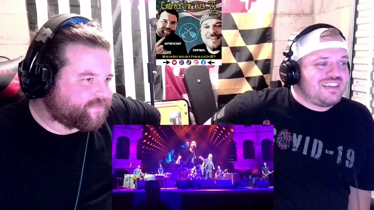 RAW TALENT!!! Guy From Audience Plays Drums w/ Foo Fighters - Wheels - Croatia | REACTION