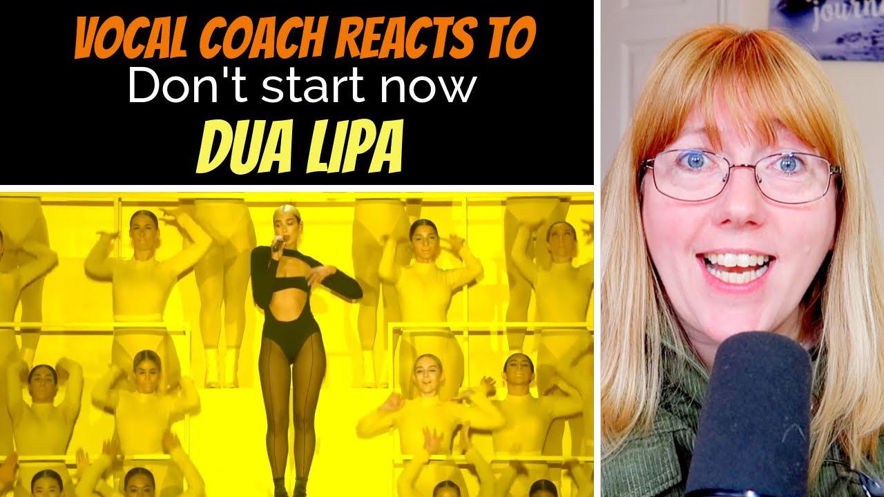 Vocal Coach Reacts to Dua Lipa 'Don't Start Now' Live MTV EMA 2019