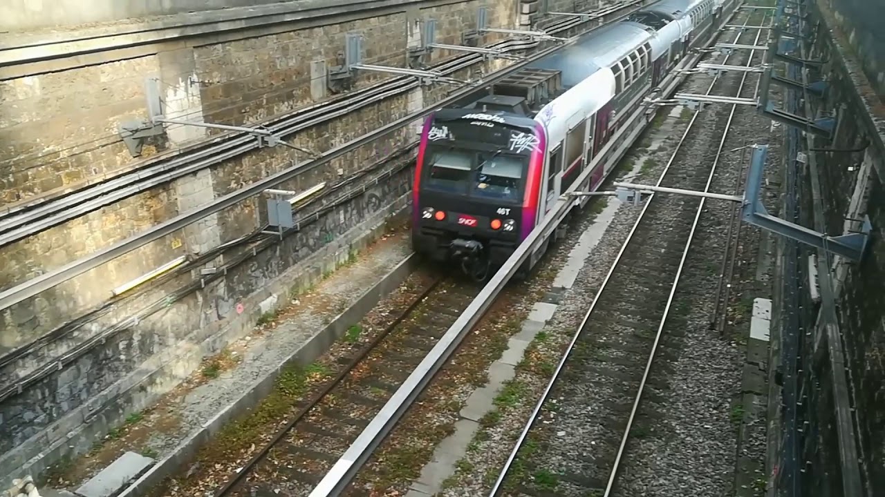 RER C entre / between Saint-Michel-Notre-Dame & Gare d'Austerlitz