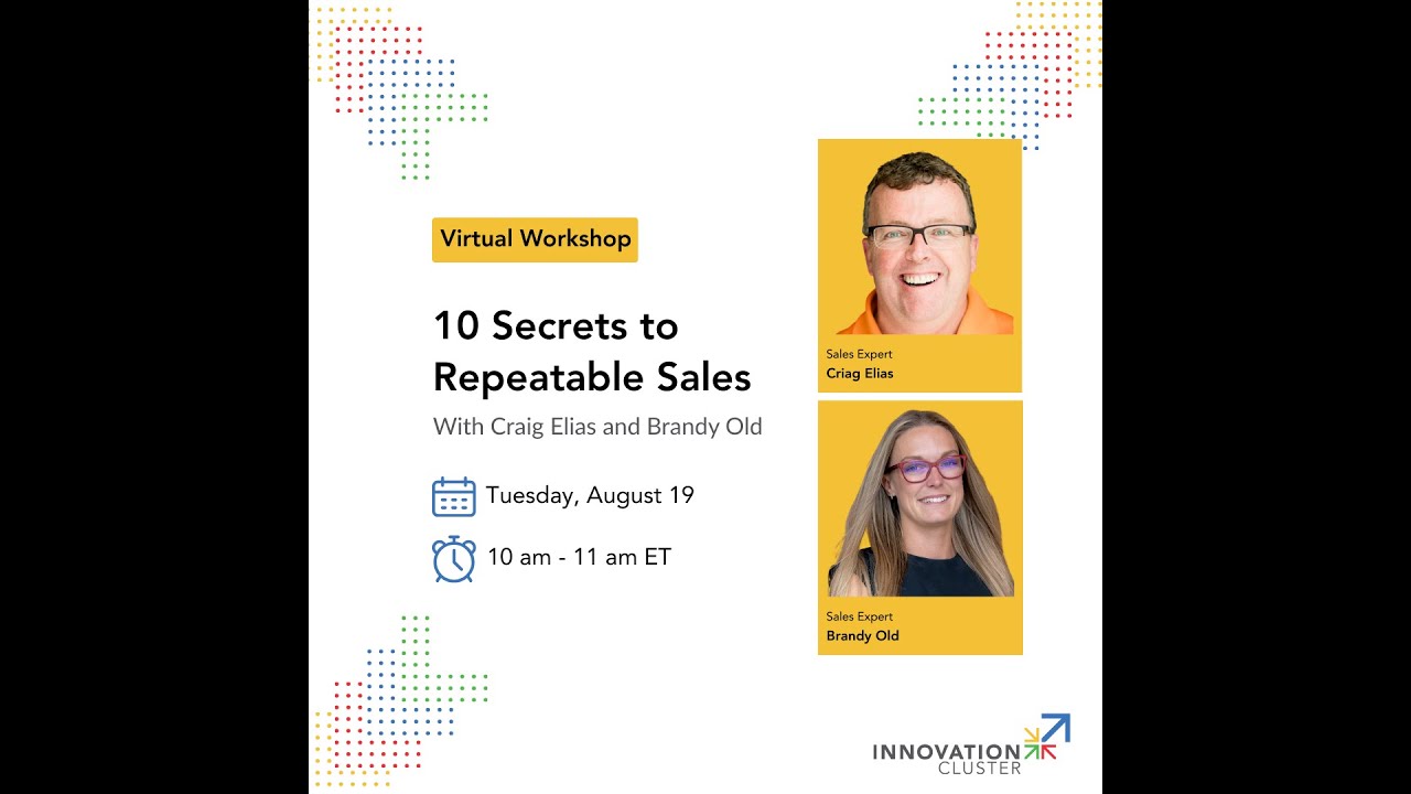 10 Secrets to Repeatable and Scalable Sales