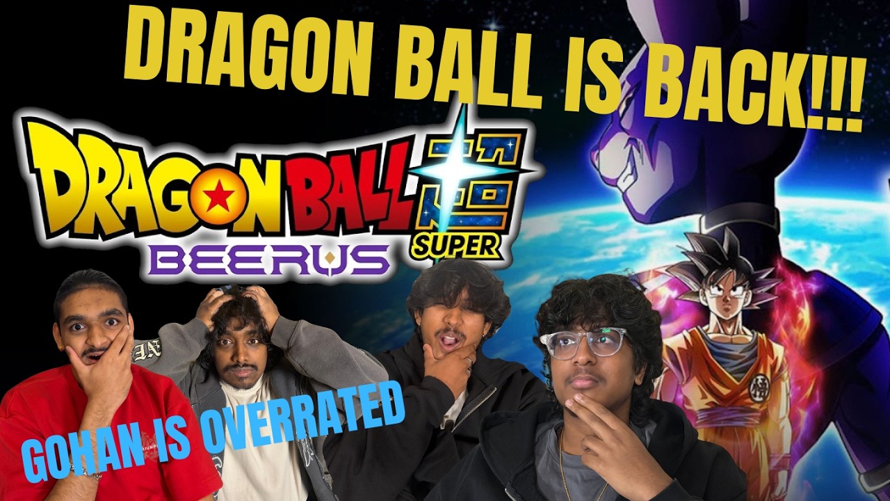 Dragon Ball Super - BEERUS TRAILER REACTION AND DISCUSSION #dragonball #beerus #moroarc #anime