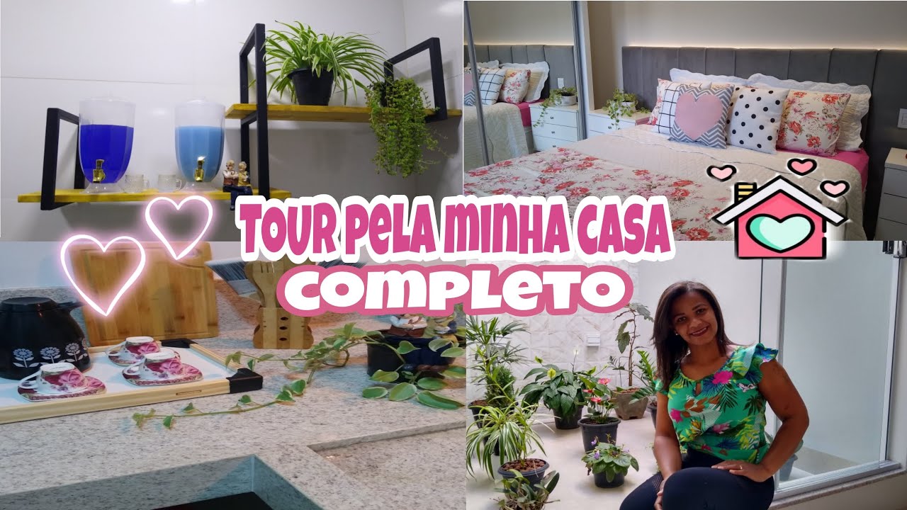 TOUR PELA MINHA CASA COMPLETO🏡- CASA SIMPLES MAS COM MUITO AMO💖 PRESENTE DE DEUS 🙏