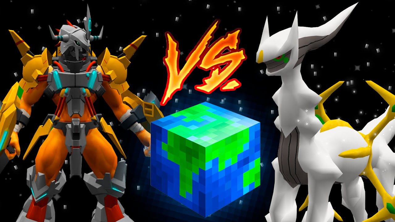 Os Pokémons e Digimons vão Dominar o Mundo no Minecraft Pixelmon!