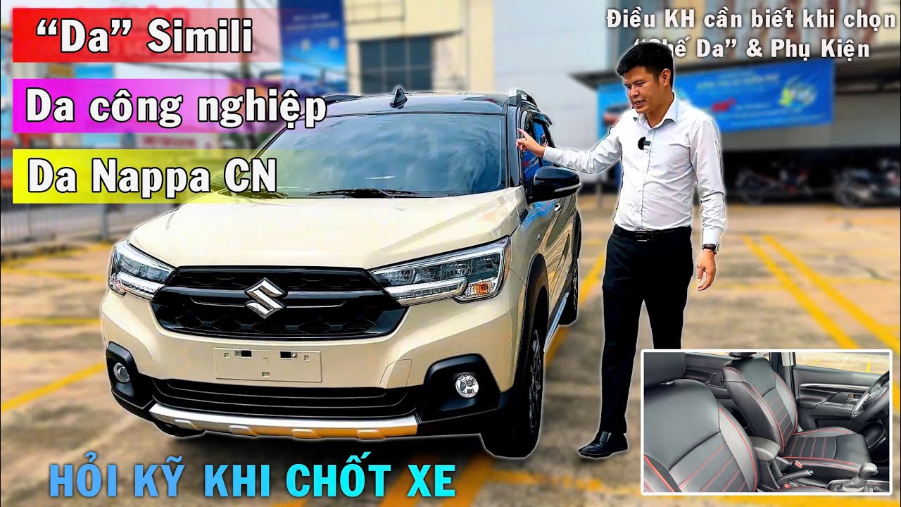 Trang bị ghế da cho Suzuki XL7 Hybrid. Đừng để nhầm lẫn 