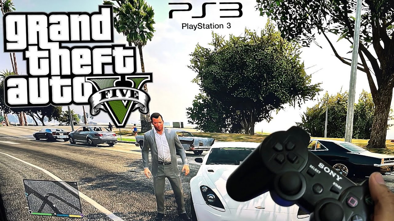 GRAND THEFT AUTO V (Ps3 Slim Gameplay) | On LG 43” 4K TV