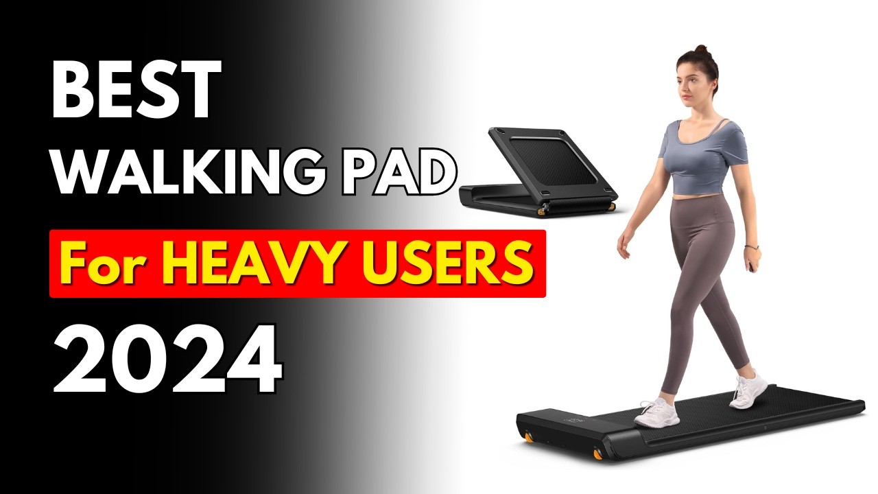 Best Walking Pad for Heavy Person (2024): 300-400 lb Capacity