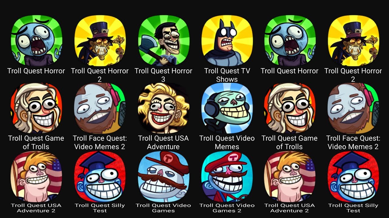 Troll Quest Horror, Troll Quest Horror 2, Troll Quest Horror 3, Troll Quest TV Shows, Troll Quest...