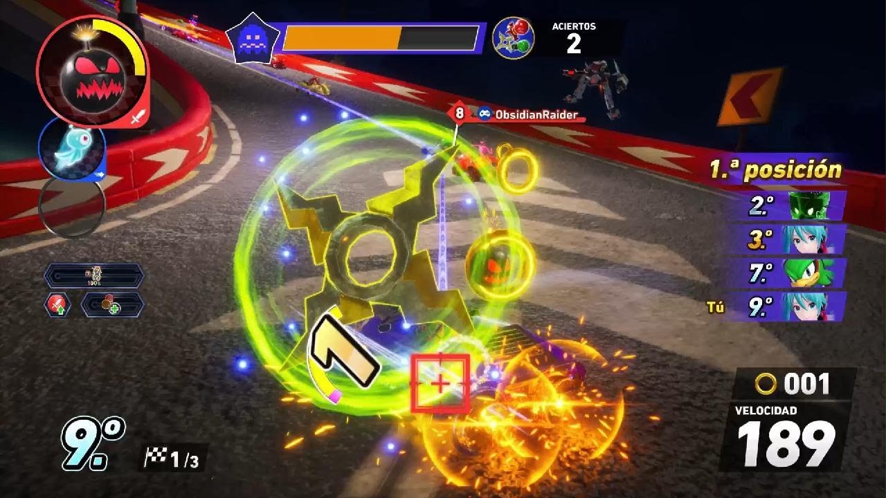 Partidaza en el Festival de Pac-Man | Sonic Racing: CrossWorlds