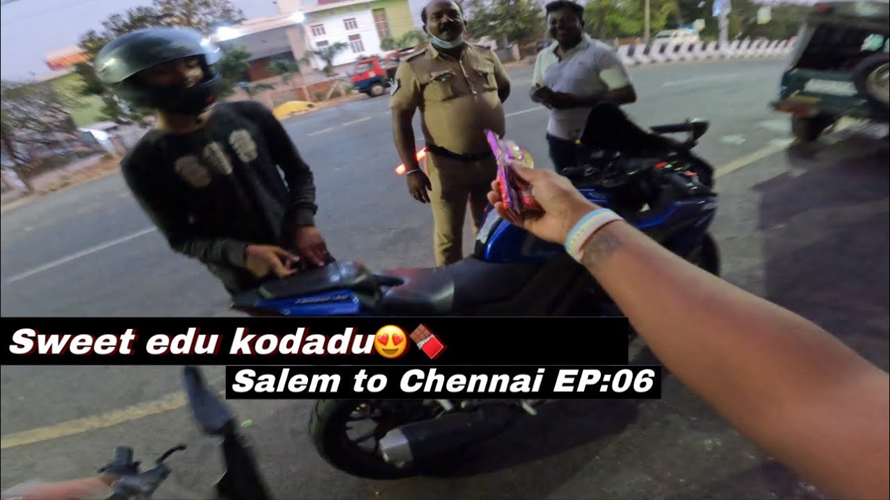 Sweet edu kondadu 🍫😍 | Salem to Chennai EP:06 #heart_racer_rc