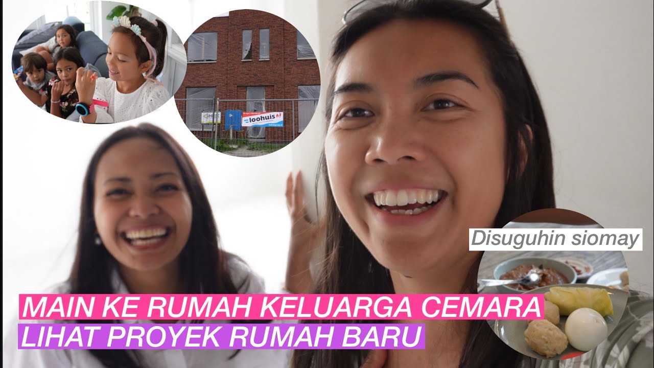 MAIN KE RUMAH @Keluarga Cemara di Belanda DI ASSEN. DARI MAKAN SIANG SAMPE MALEM
