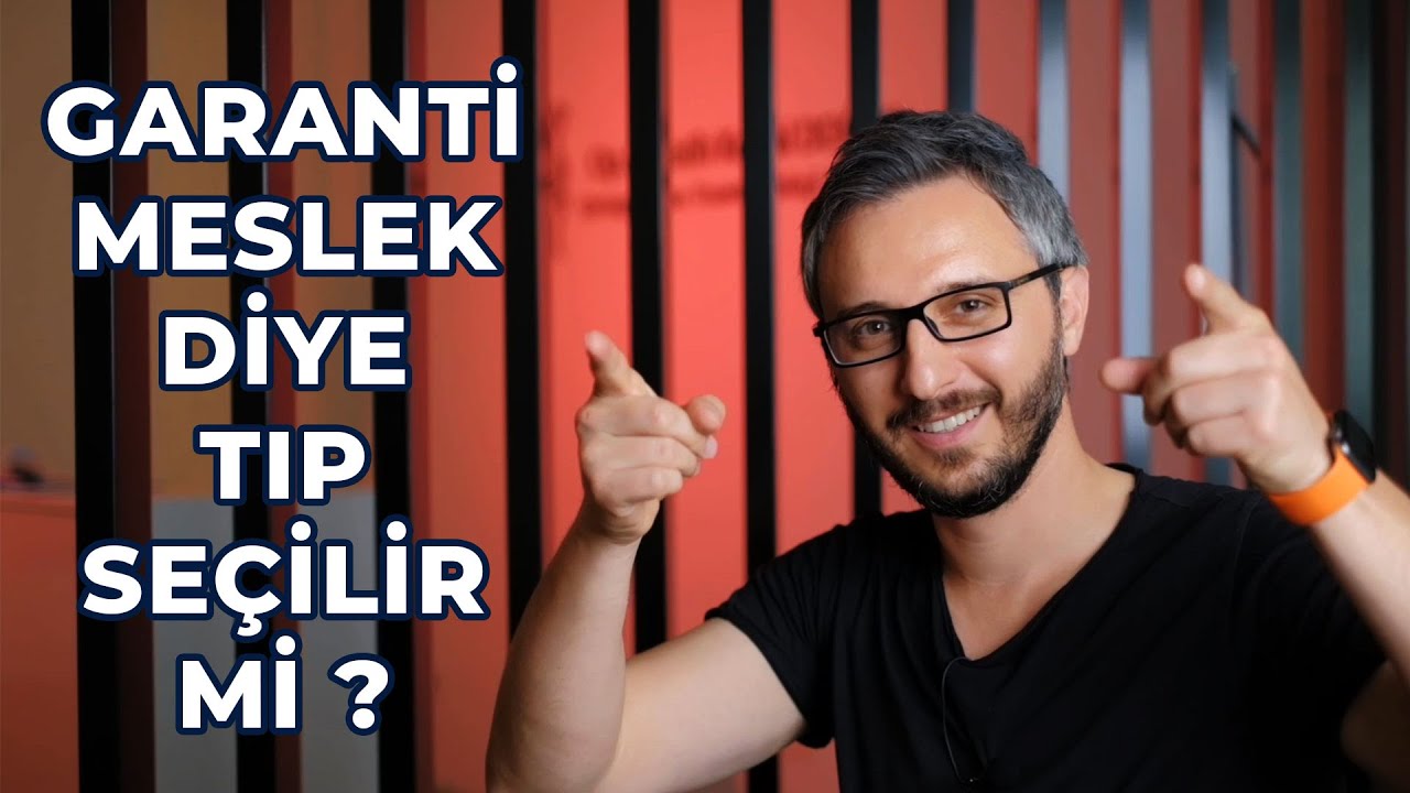 Garanti Meslek Diye TIP Seçilir Mi ?