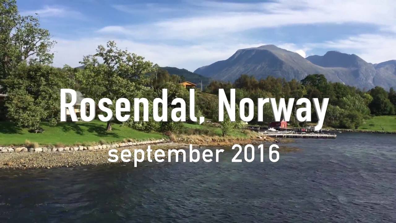 NORWAY 4K - Baroniet Rosendal & Kvinnherad church