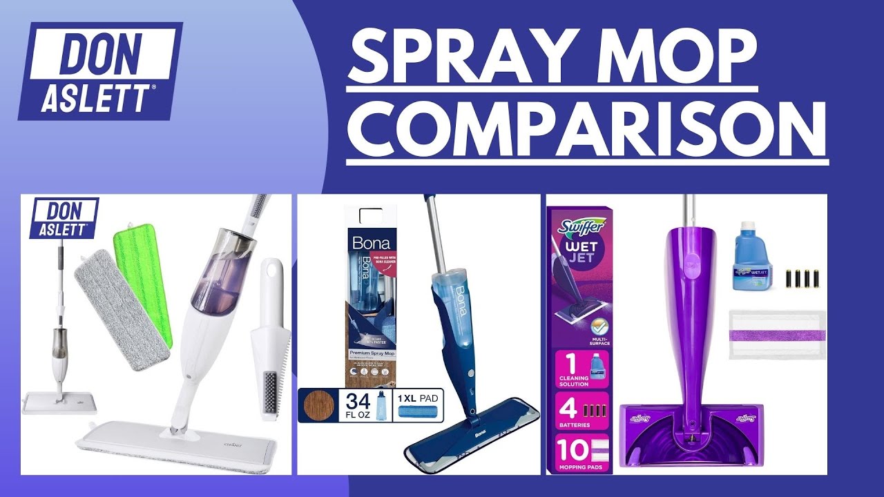 Spray Mop Showdown: Don Aslett vs. the Competition!