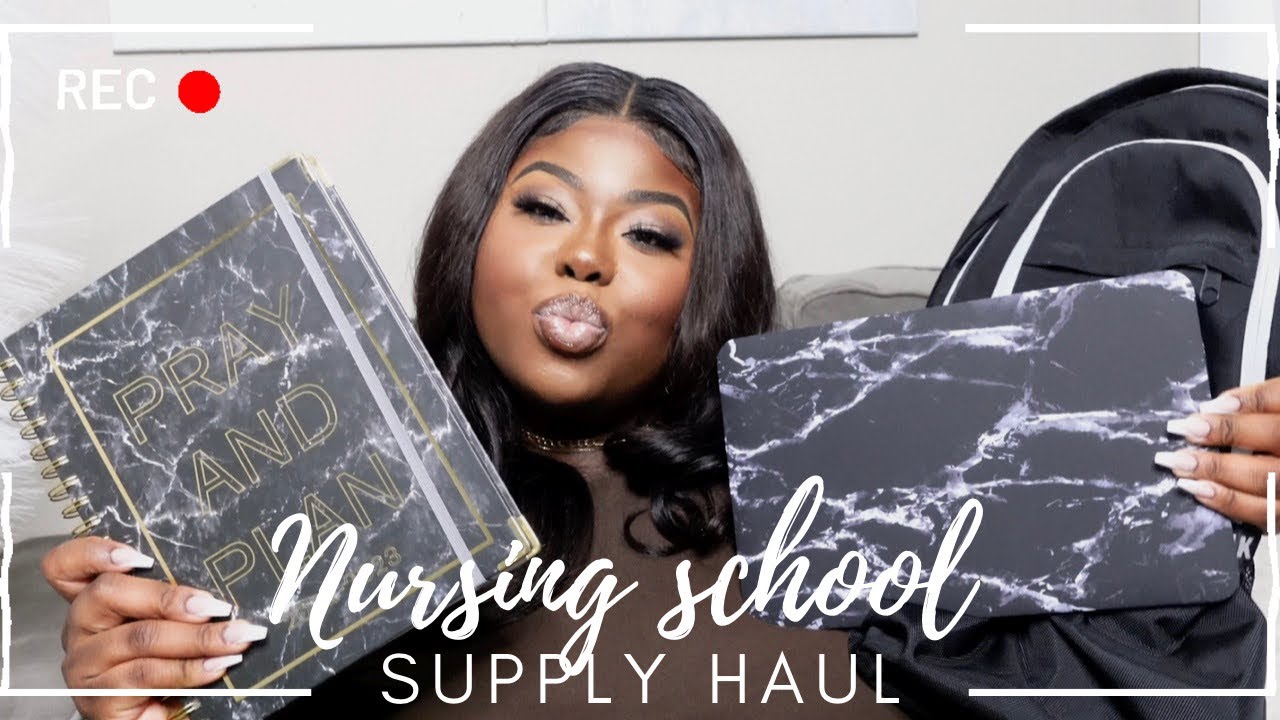 NURSING SCHOOL SUPLY HAUL | WHAT YOU NEED FOR A SUCCESSFUL SCHOOL YEAR AS A NURSING STUDENT