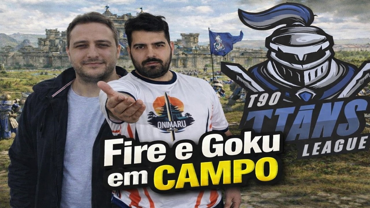 FIRE E GOKU em CAMPO - TTL 5 - Age of Empires II