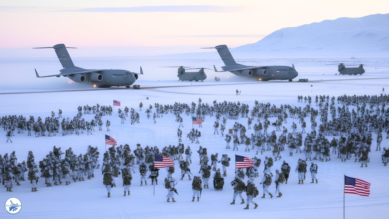 Denmark on High Alert!! 7,800 Elite US Marines and Army Troops Arrive in Arctic Norway