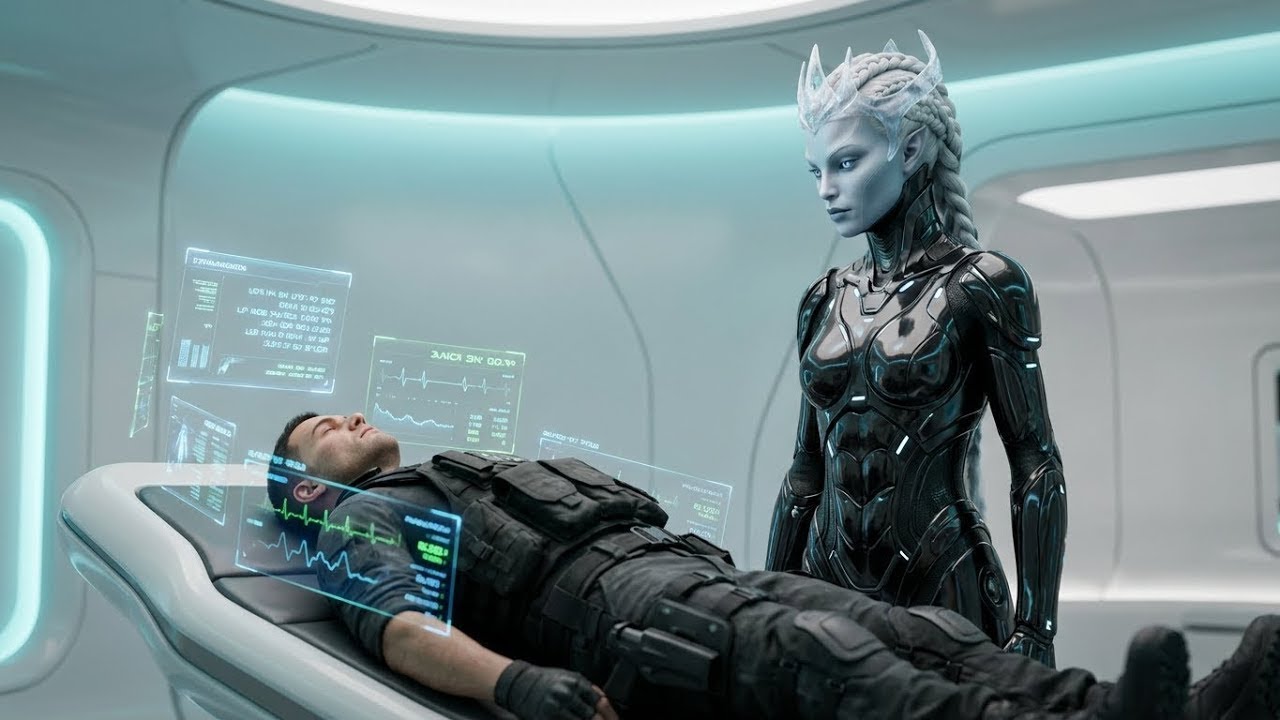 DIE ALIEN-KÖNIGIN BESUCHTE EINMAL DAS ZIMMER EINES MENSCHLICHEN SOLDATEN — JETZT BLEIBT SIE FERN