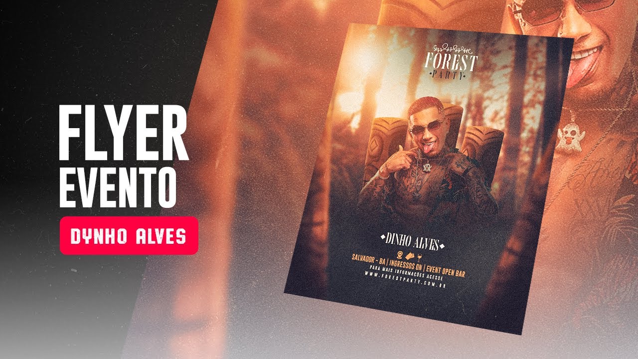Como CRIAR FLYER para EVENTO 2023 | PHOTOSHOP | FREE PSD FLYER