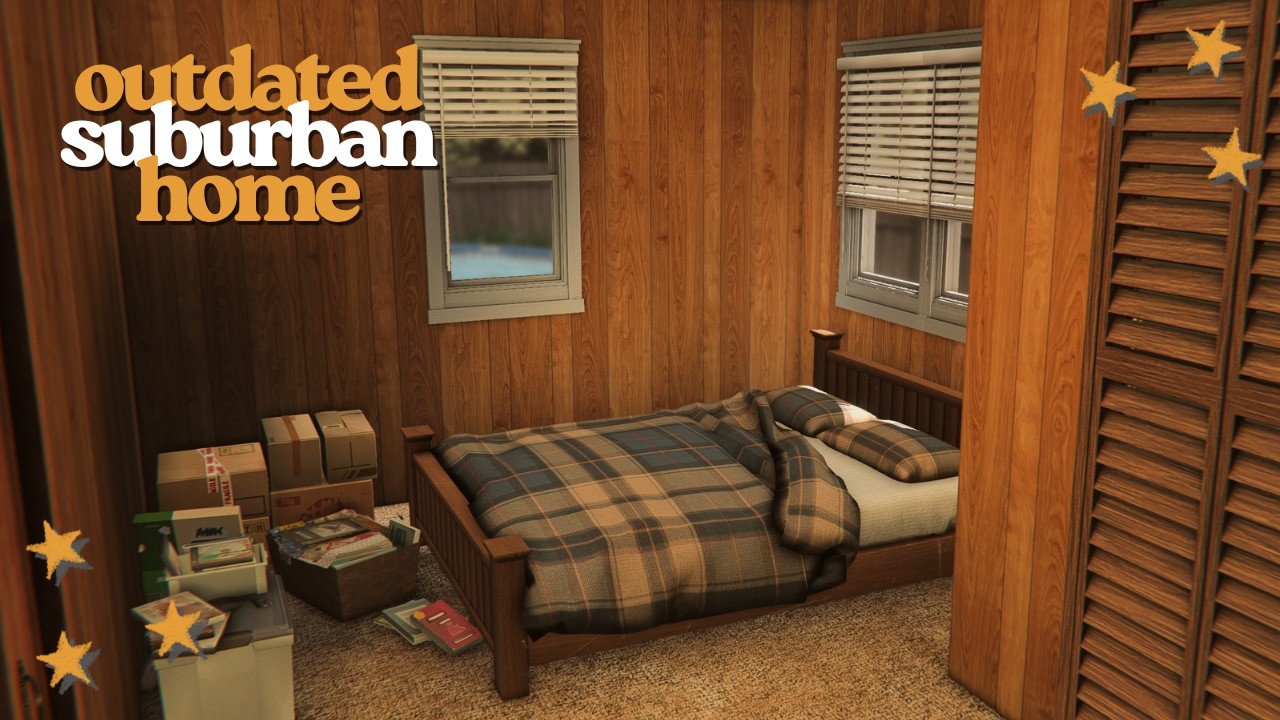 Another Midwestern House For The Save File! || Sims 4 Speed Build || CC