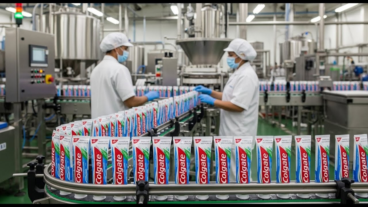 How Toothpaste Is Made: Inside Colgate&rsquo;s Mega Factory