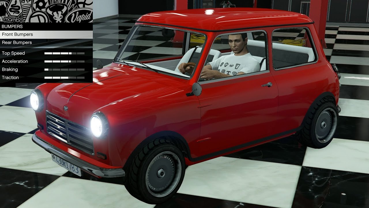 GTA 5 - Past DLC Vehicle Customization - Weeny Issi Classic (BMC Mini)