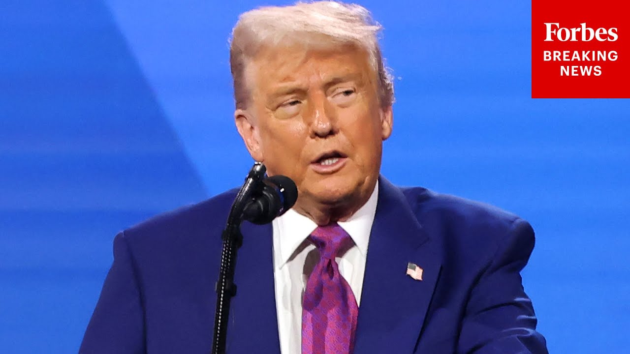 Trump Takes Victory Lap After India-Pakistan Conflict Resolved In Speech To Saudi Arabia-US Forum
