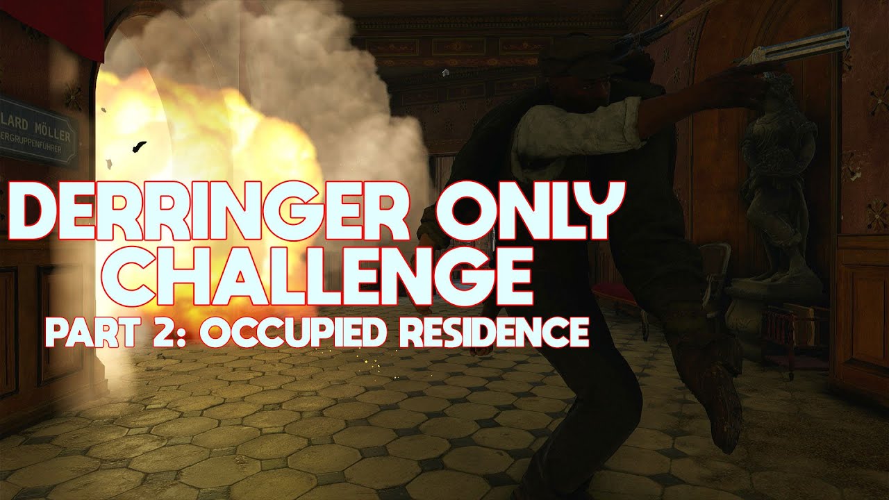 Sniper Elite 5 Derringer Only Challenge: Occupied Residence