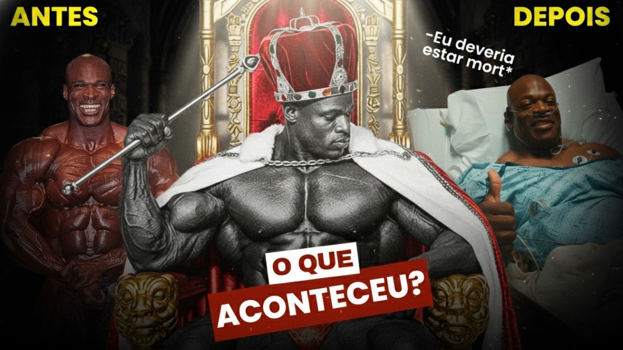 RONNIE COLEMAN PAGOU CARO POR ISSO…