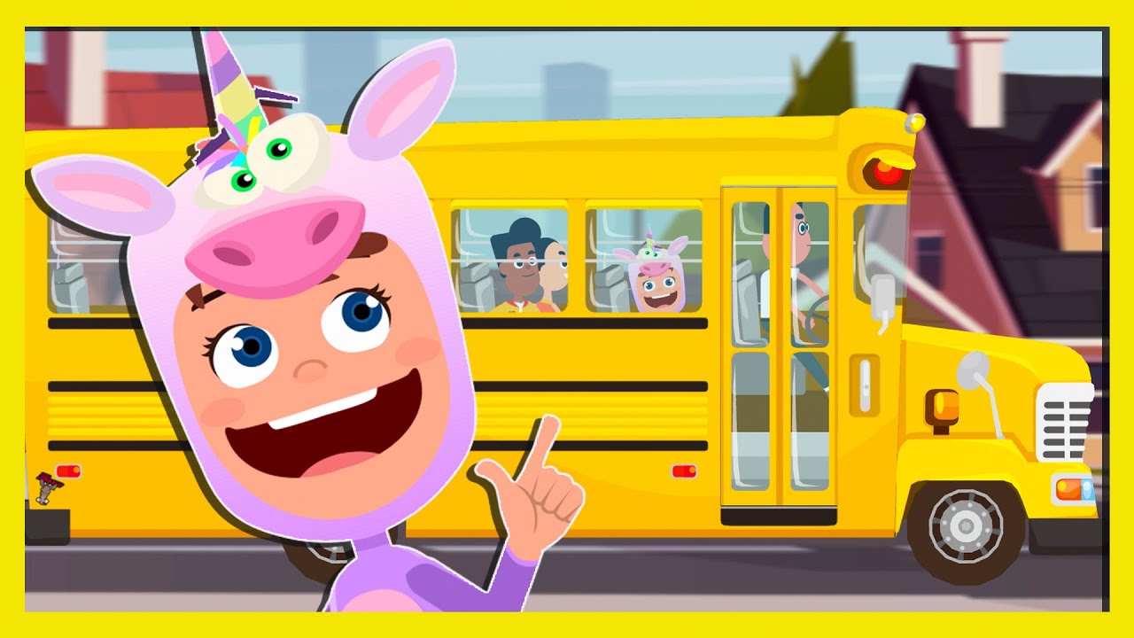 Wheels on the Bus | Nursery Rhymes for Kids