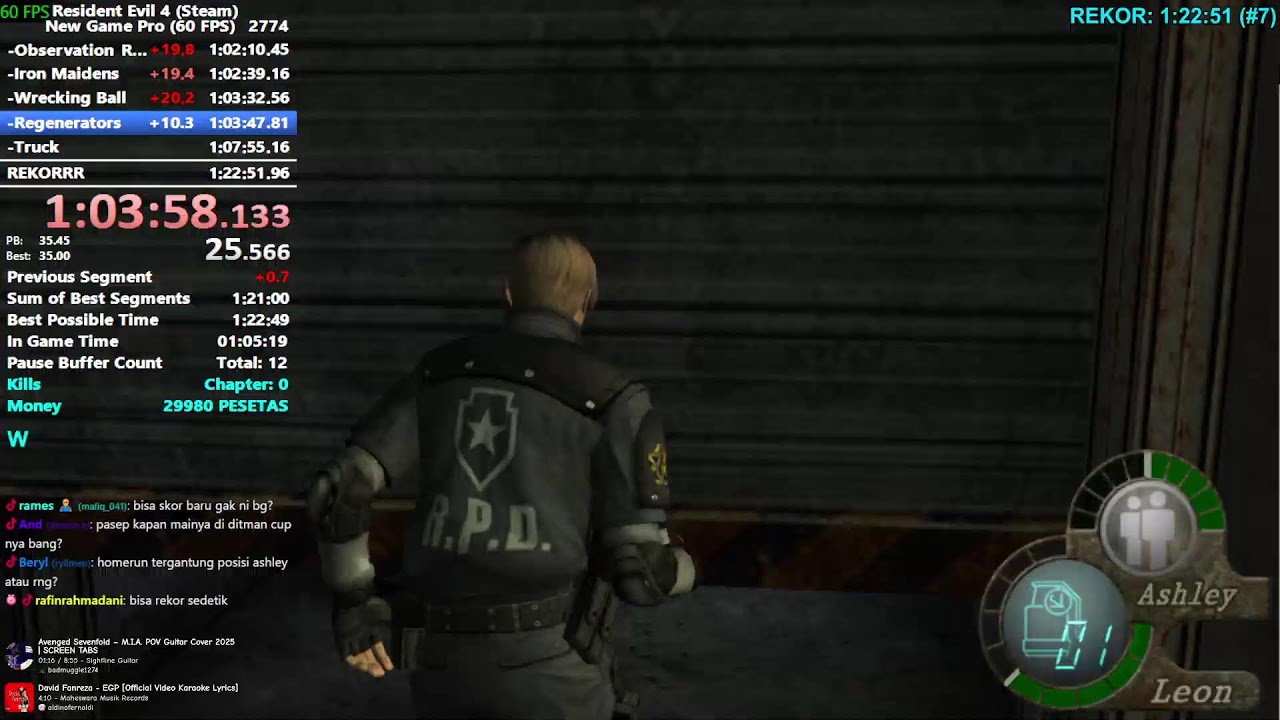 Speedrun RE4 OG | NG Pro PB Attempt