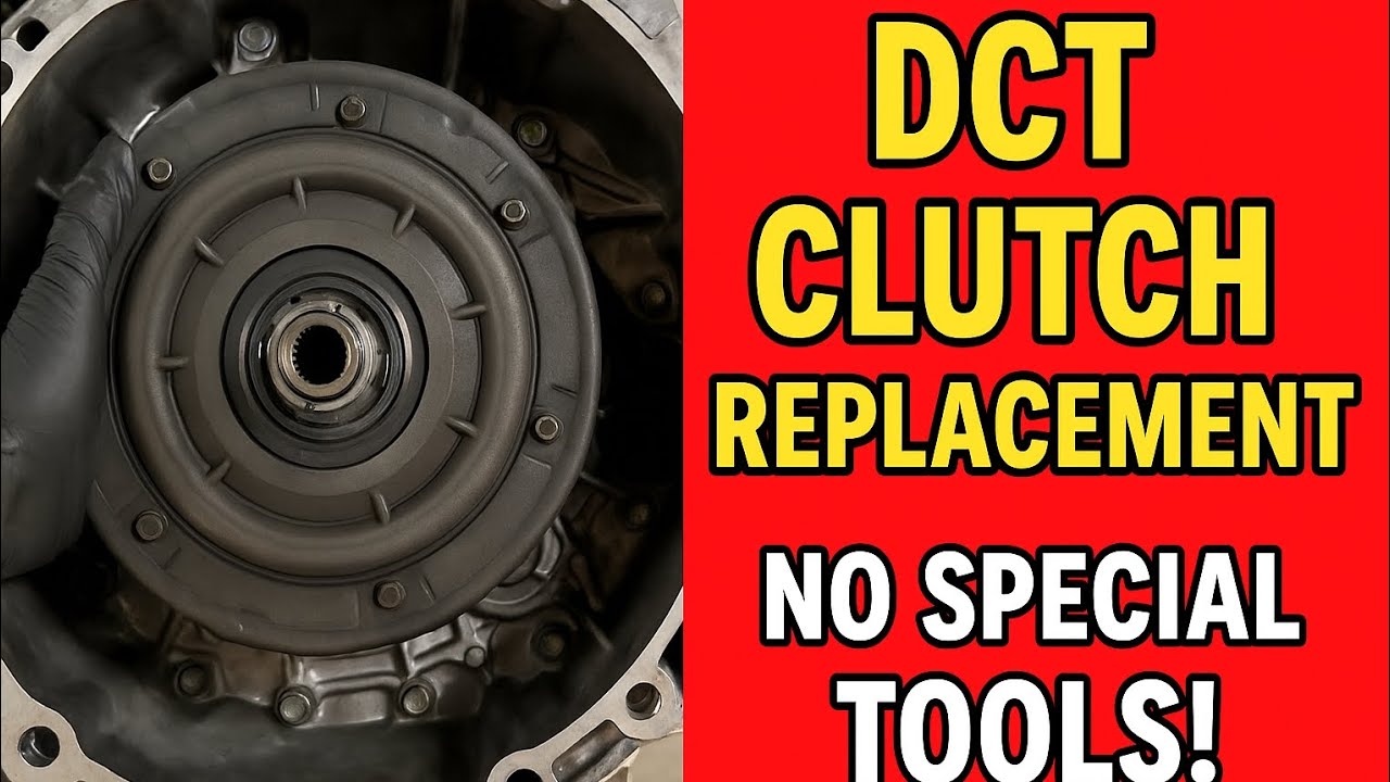 Ford Focus DCT Clutch Replacement (Part 2) | No Special Tools Needed! | Powershift DPS6 DIY Guide