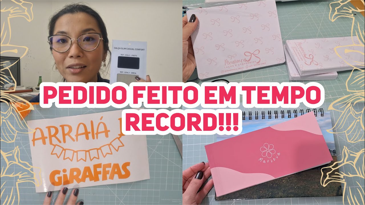 VLOG - CORRENDO PARA ENTREGAR PEDIDO ATRASADO E O ATRASO NÃO FOI MEU!!!