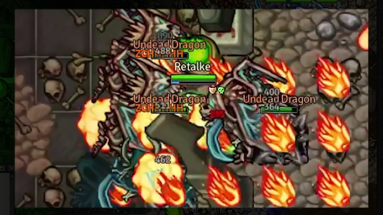 [Medivia] Retalke Block 3 Undead Dragons #shorts