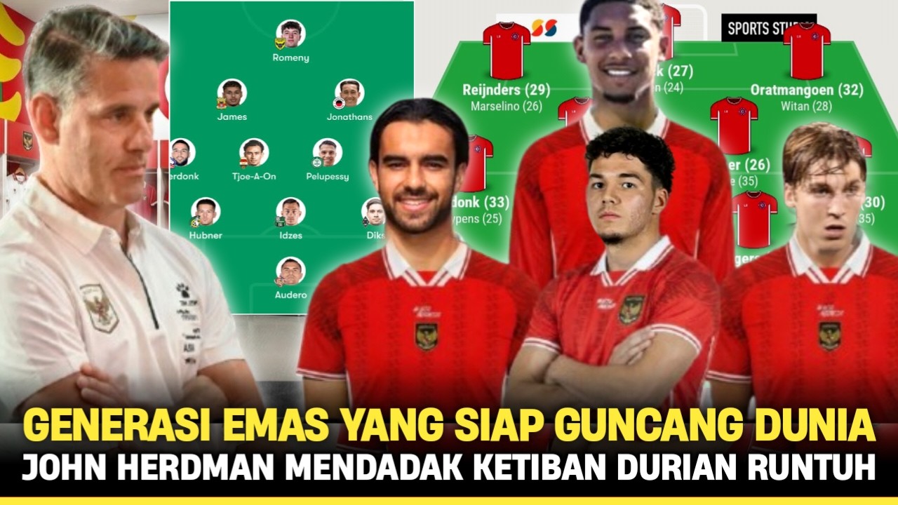 Asia Bisa Gempar! Formasi Generasi Emas Timnas Indonesia Semengerikan Ini, Pemain Grade A+ Bergabung
