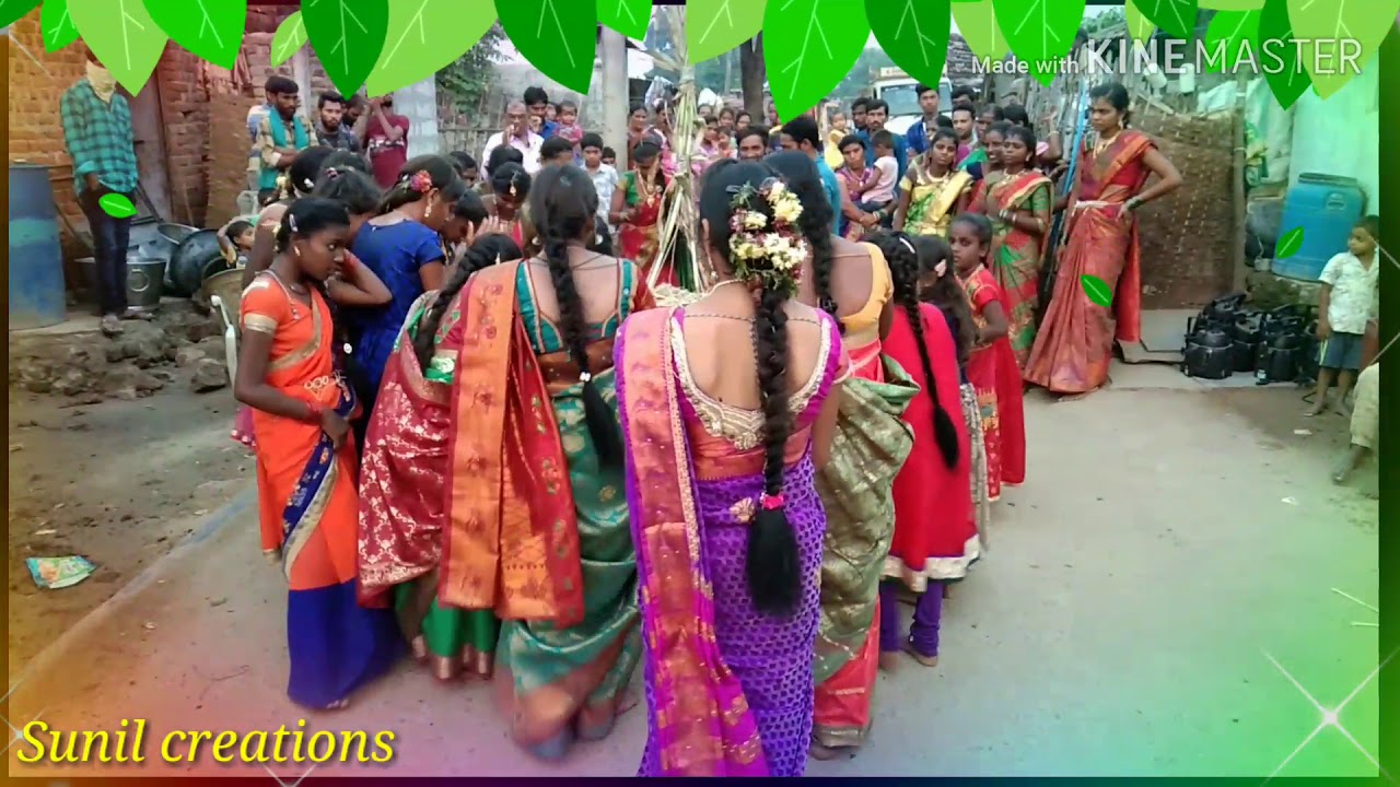 Telangana Marathi Bathukamma song