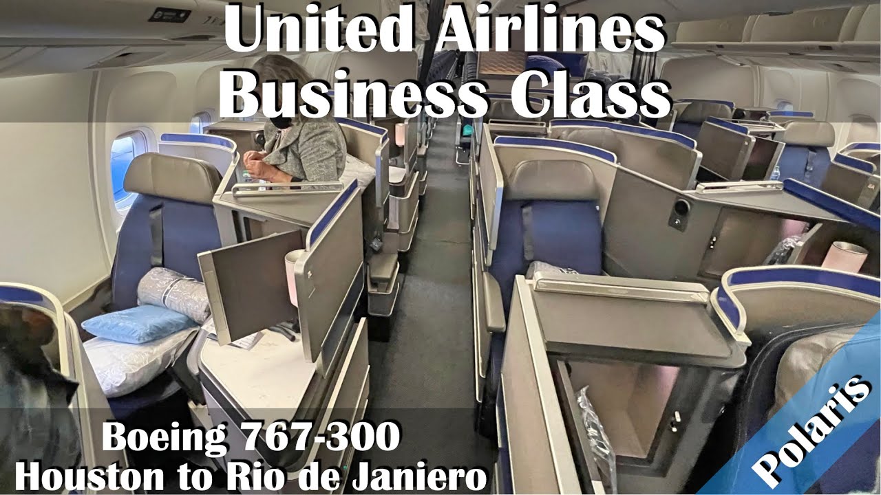 Flight Report IAH-GIG United Airlines Business Class POLARIS 767-300