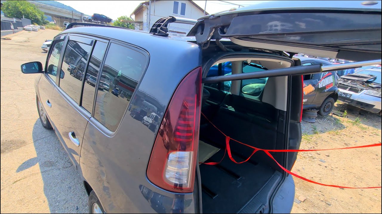 Renault Espace IV (Tailgate replacement, Fissured Fibreglass)