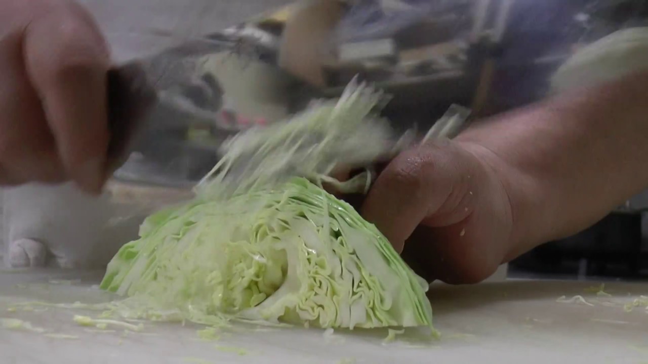 引き切りの理由と説明 　sounds of cutting vegetables