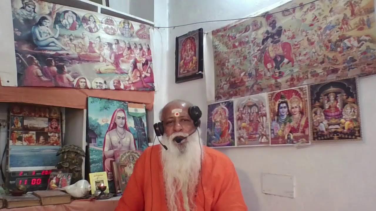 550 HINDI SATSANG ON SRIMATH BHAGAVATH GEETHA SRI ADI SHANKARA BHASHYAM CH2 STHITHA PRAGNA LAKSHANAS