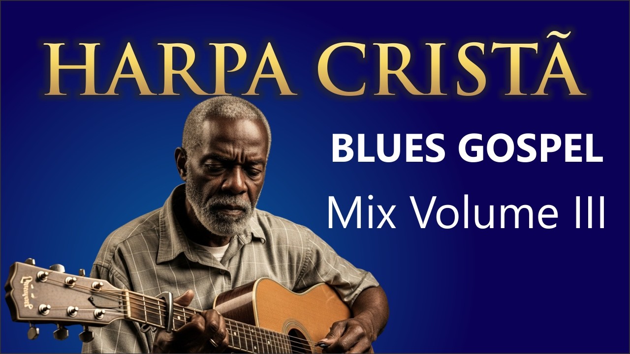 A História da Cruz, Grandioso És Tu, Porque Ele Vive | Hinos Harpa Cristã Versão Blues Gospel