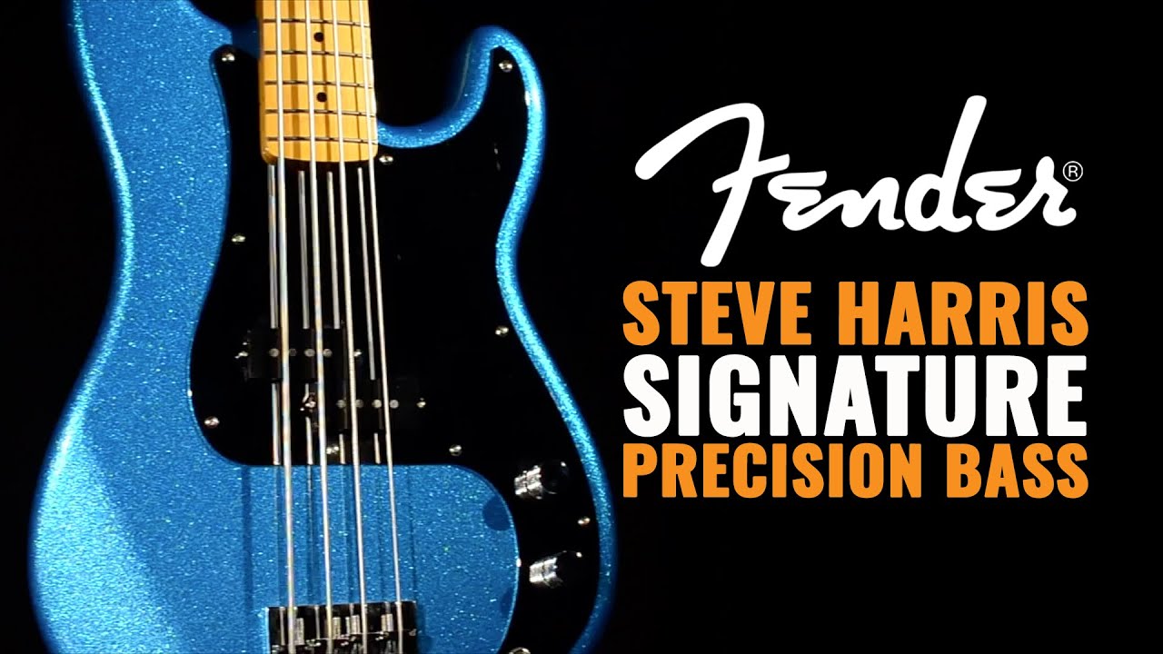 Fender Steve Harris (of Iron Maiden) Signature Precision Bass | CME Gear Demo | Marc Najjar