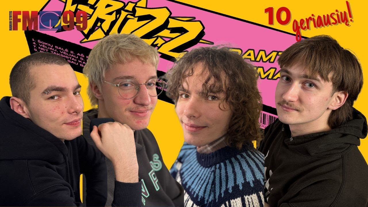 FRIZZ debiutinis albumas "Kramtyk gumą" jau eteryje!