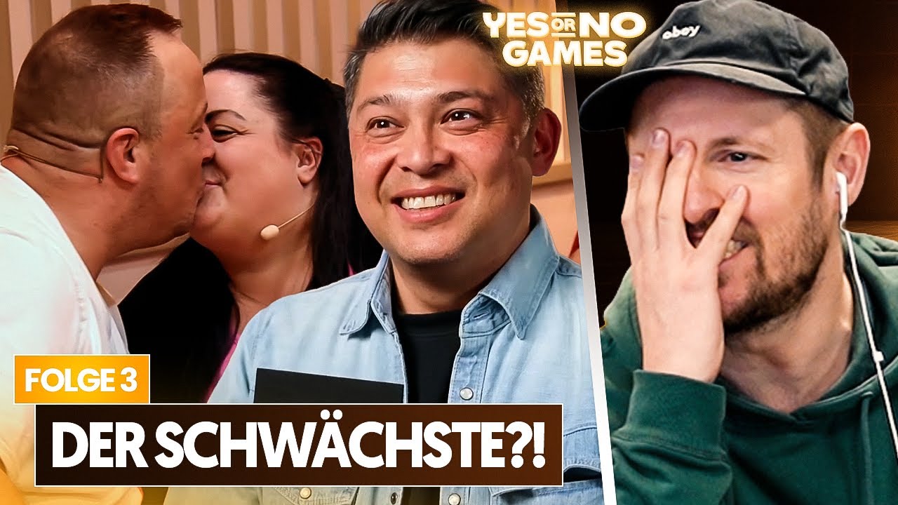 Kommen unsere FAVORITEN in die nächste RUNDE? 🤯👀 | YES OR NO GAMES (Folge 3 Reaktion)
