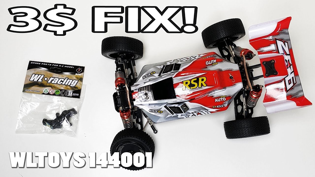 Damage Report & First Repair of the WLToys 144001 Evolution Buggy High Speed RC Car! What Broke?