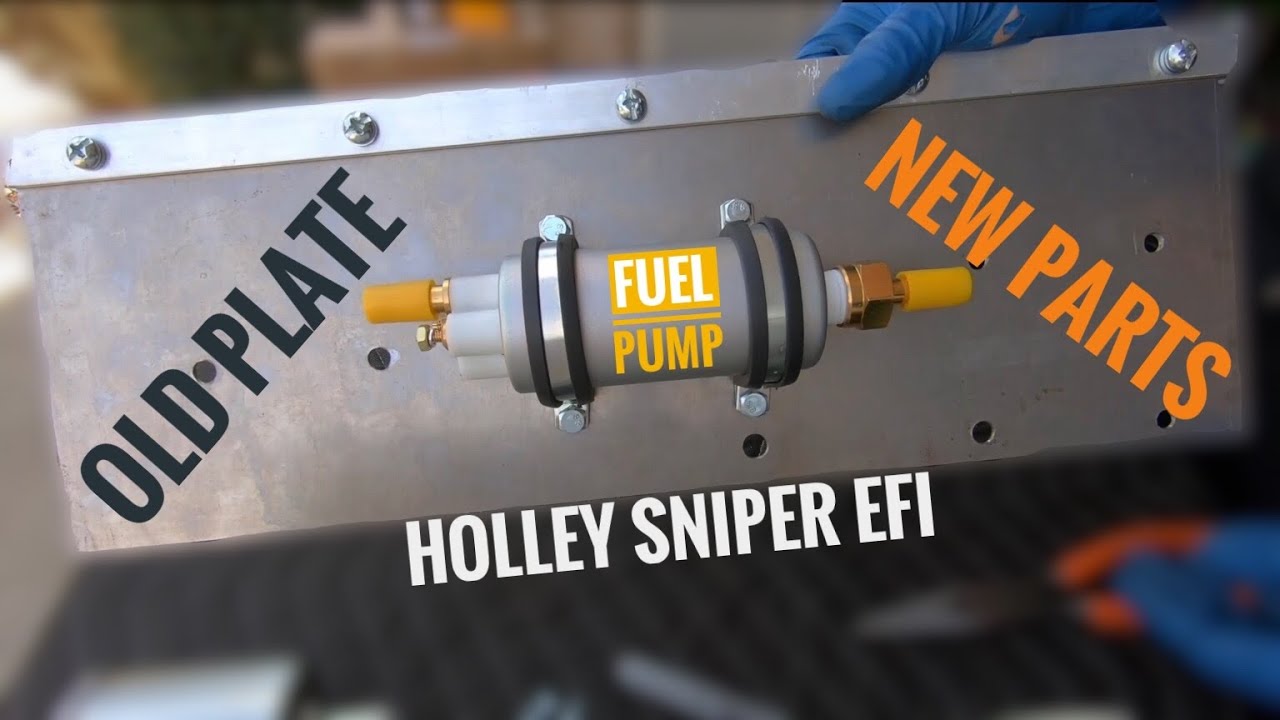 Holley Sniper EFI | Fuel Pump Mount, Reusing Parts and Missing Things
