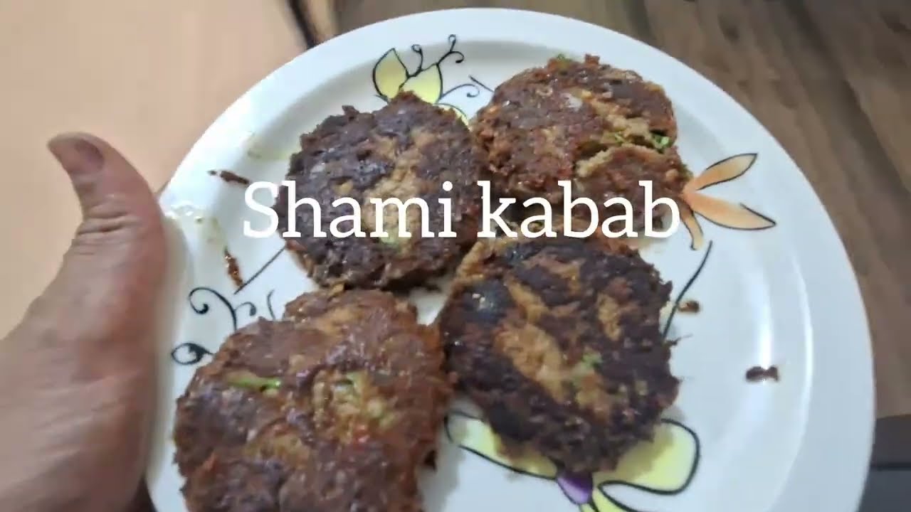 Today special Shami Kabab and paratha 