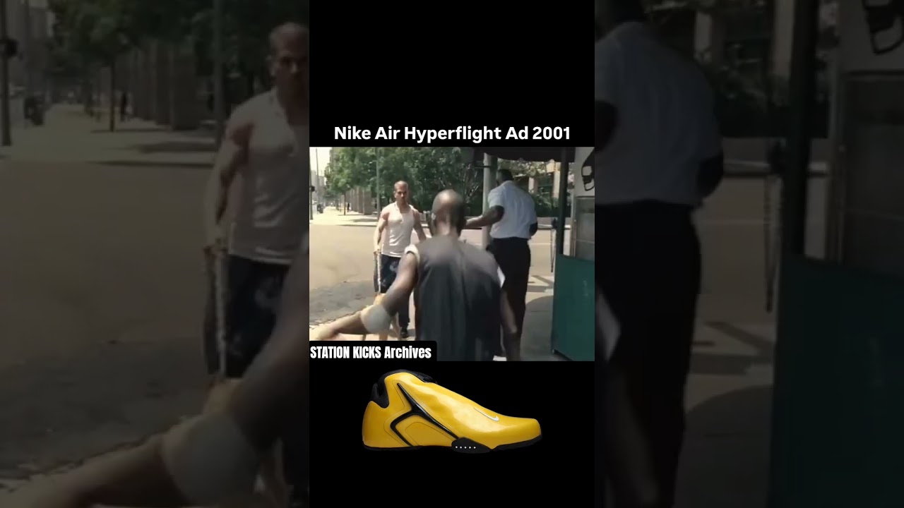 The Nike Air Hyperflight will return in 2026 (Ad 2001). #sneaker #shorts #basketball #nike